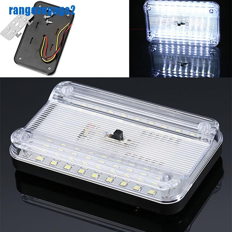 Đèn Led Gắn Trần Xe Hơi 12v 36 Bóng Chất Lượng Cao