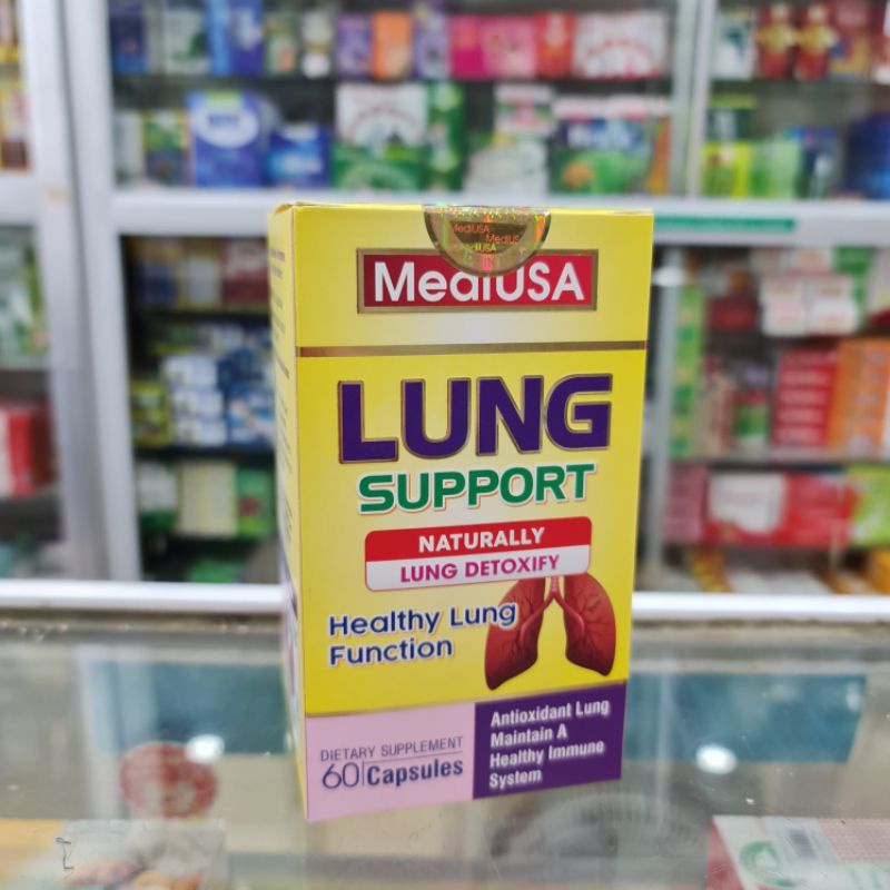 Viên uống Bổ phổi Lung Support ⚡ Nhập khẩu Mỹ ⚡ Hỗ trợ thải độc phổi, sạch phổi, Giúp phổi khỏe mạnh