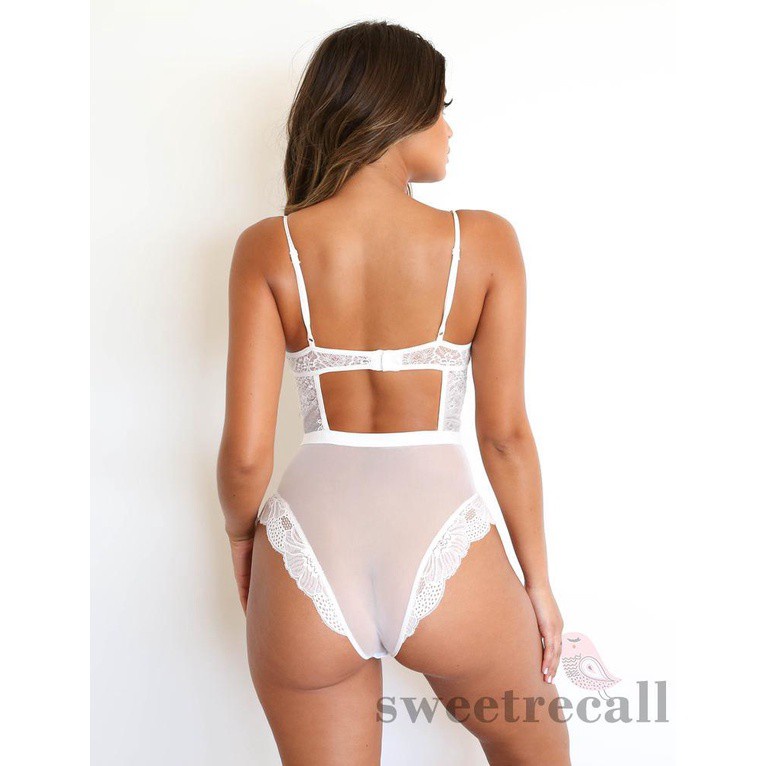 Bộ Đồ Ngủ Liền Thân Phối Ren Quyến Rũ Dành Cho Nữ | BigBuy360 - bigbuy360.vn