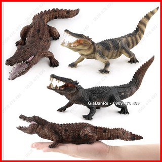 MÔ HÌNH ĐỘNG VẬT CÁ SẤU CỖ ĐẠI SIZE LỚN - 25CM - 4691