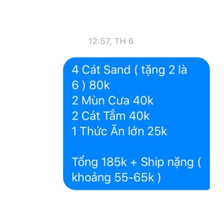 Thức ăn hamster - combo 158