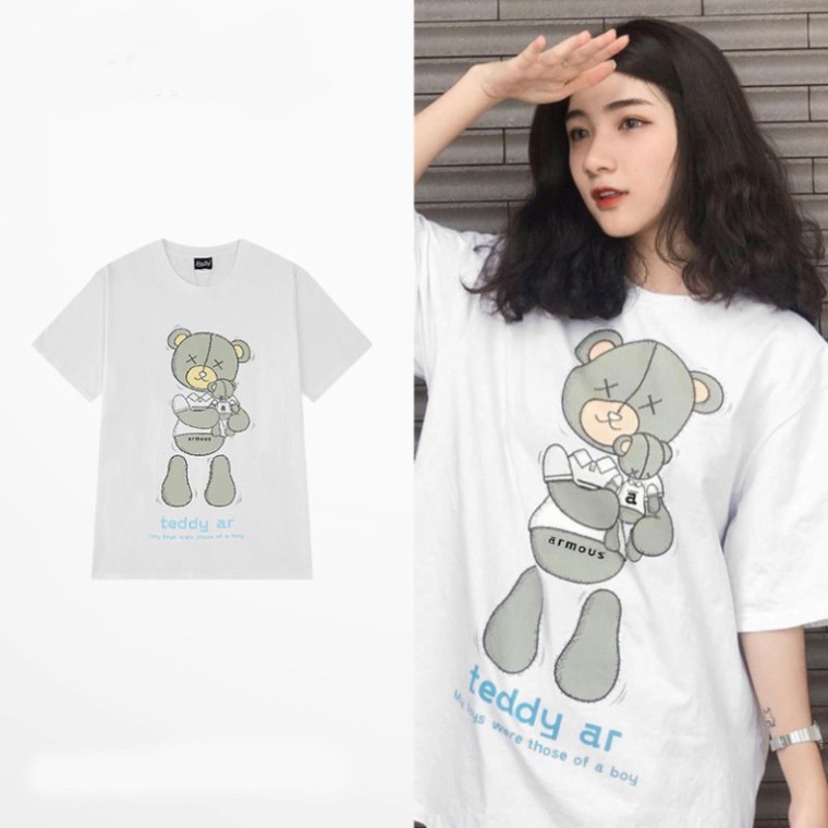 ÁO THUN, ÁO PHÔNG TAY LỠ UNISEX FORM RỘNG OVERSIZE NELLY ANIME M751 KL SHOP HNSHOP