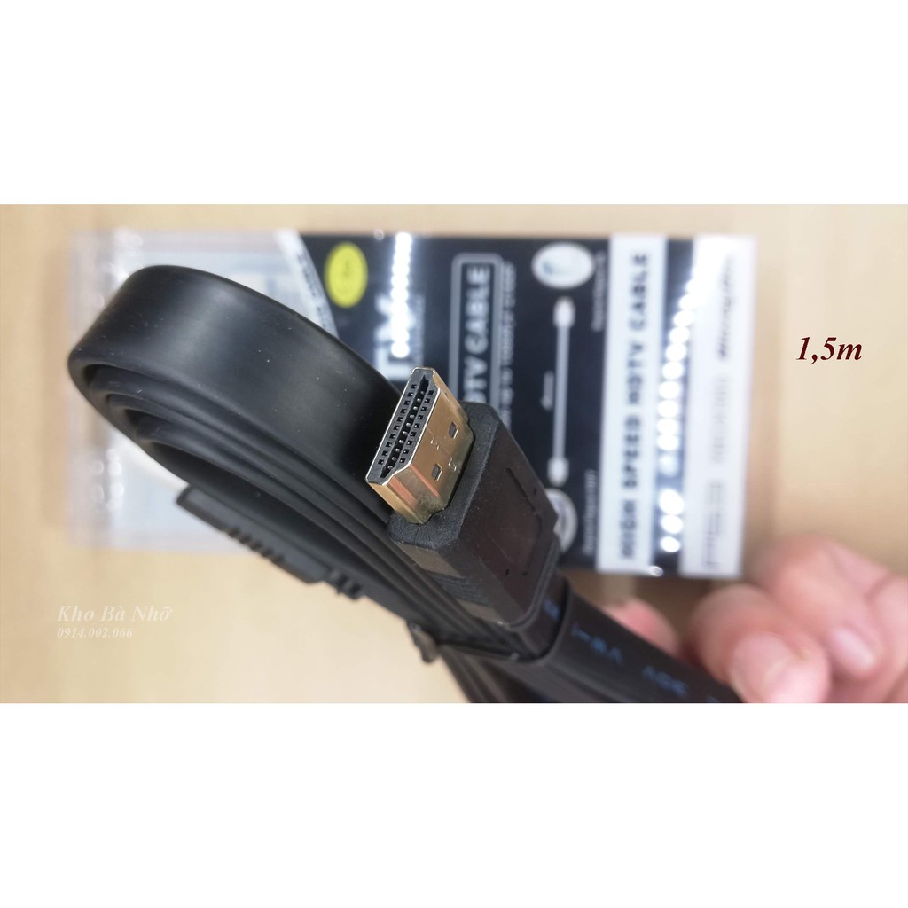 (1,5m) Dây HDMI XBOX 360 cao cấp. Hỗ trợ hình ảnh độ phân giải cao HD, full HD 1080p, 3D,2K,