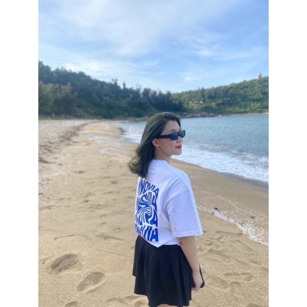 Áo thun form rộng unisex MNOVIAEAB GODMOTHER