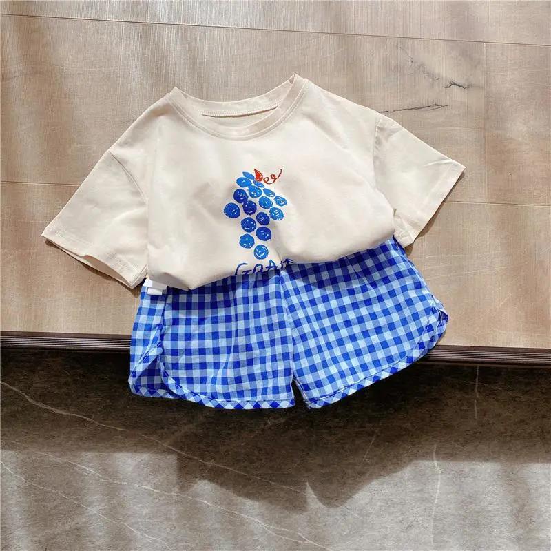 [HÌNH THẬT] &lt;10KG - 35KG&gt; - Đồ bộ Bé Trai/Bé Gái mặc nhà cotton hình trái cây siêu cute - Hàng VNSX