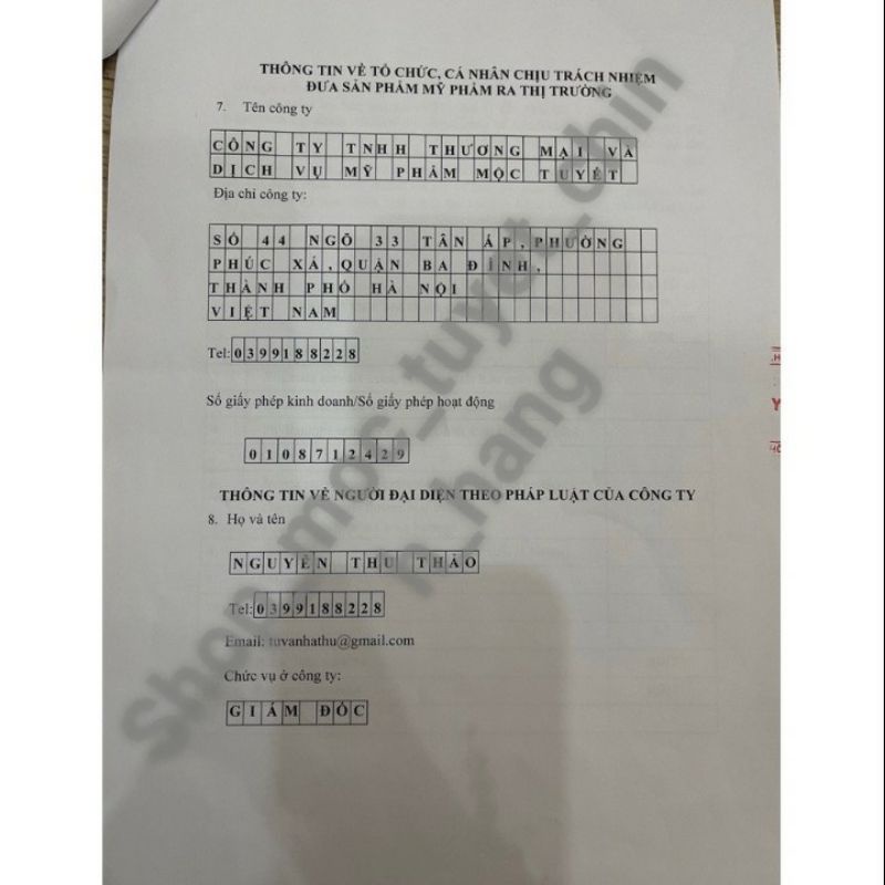 Serum mộc tuyết huyết thanh giảm mụn, dưỡng da trắng sáng mờ thâm | BigBuy360 - bigbuy360.vn