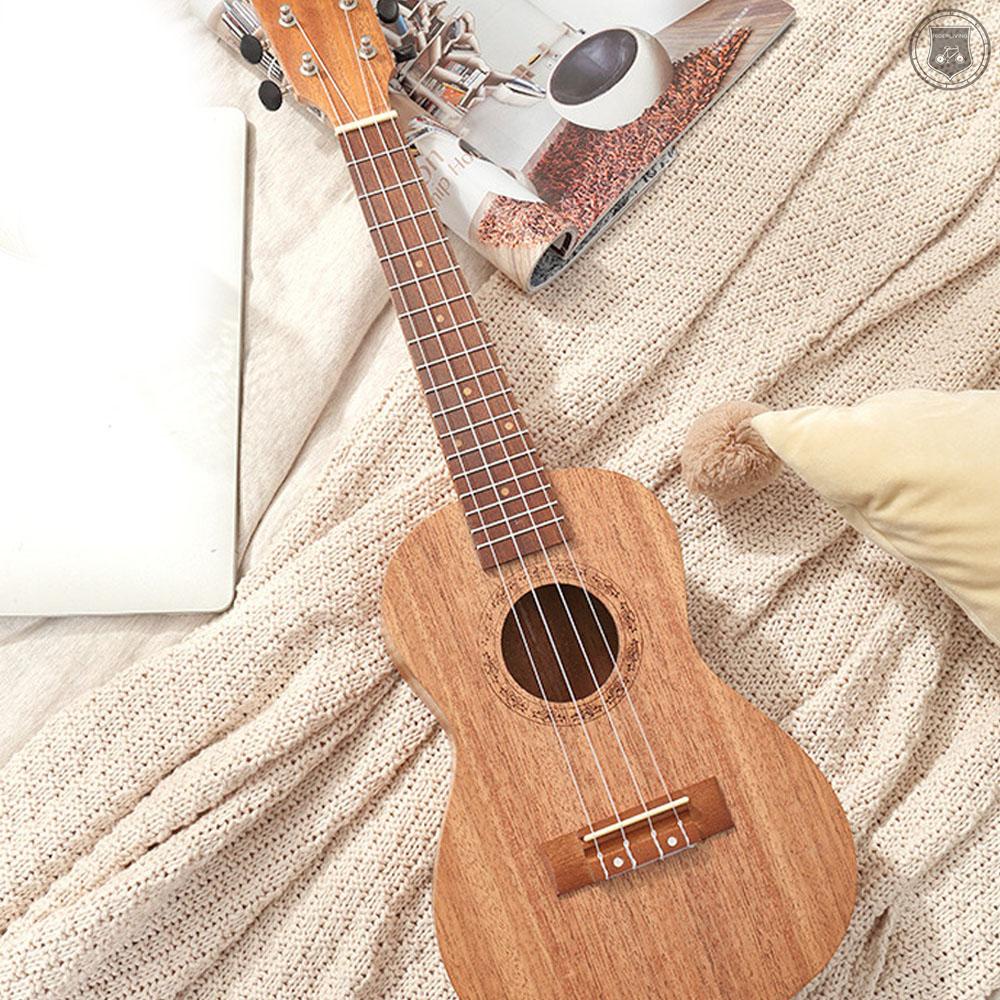 Đàn Ukulele Gỗ 4 Dây 21 Inch Cho Bé