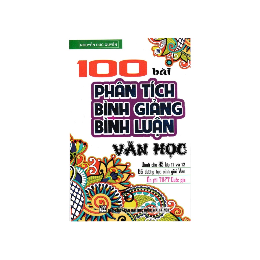 Sách - 100 Bài Phân Tích Bình Giảng Bình Luận Văn Học