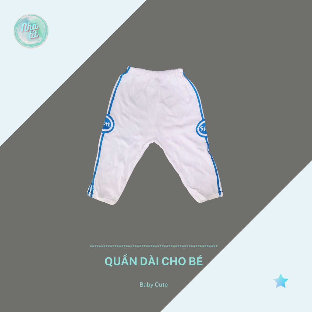 Quần Dài COTTON Cho Bé | CHẤT ĐẸP - GIÁ SIÊU RẺ