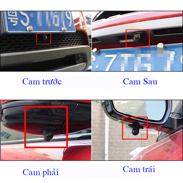 Camera tiến camera cặp lề gắn gương phải hoặc trái UFO 720P | BigBuy360 - bigbuy360.vn