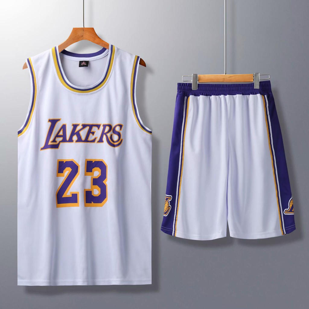 Bộ Đồ Thể Thao Bóng Rổ Nba Los Angeles Lakers James 23