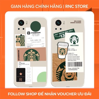 Ốp lưng Xiaomi Redmi 10/Redmi 9T/Poco X3/....dẻo cạnh vuông bảo vệ camera hình Starbucks.