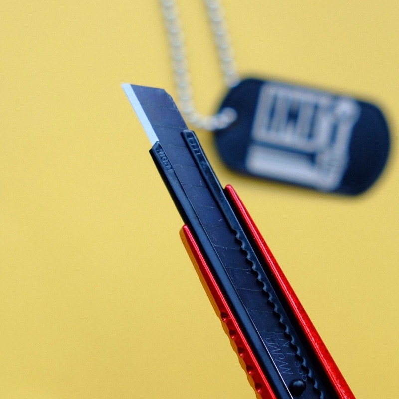 🇯🇵Made in Japan🇯🇵 Dao rọc giấy Nhật Bản lưỡi 9mm NT Cutter Premium G