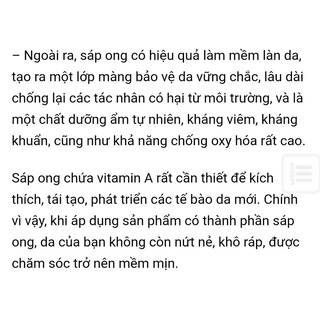 (sale) 200g Sáp Ong viên - mỹ phẩm