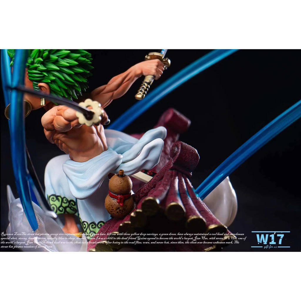 Mô hình chibi nhân vật Zoro băng hải tặc mũ rơm