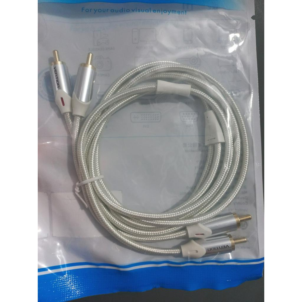 [2RCA male - 2RCA male ] Cáp âm thanh 2 đầu RCA Vention BCQI