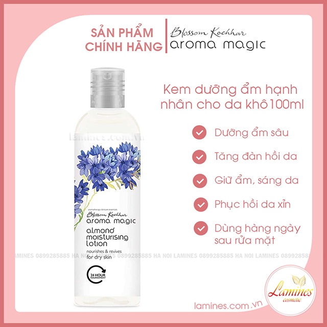 Kem Dưỡng Ẩm Hạnh Nhân AromaMagic Dành Cho Da Khô | Aroma Magic Almond Moisturising Lotion 100ml