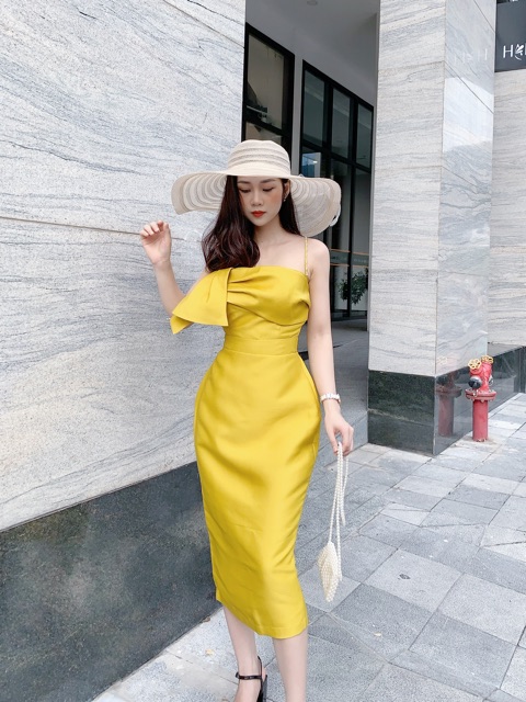 Váy đầm 2 dây nơ ngực V506 KYMIE | BigBuy360 - bigbuy360.vn