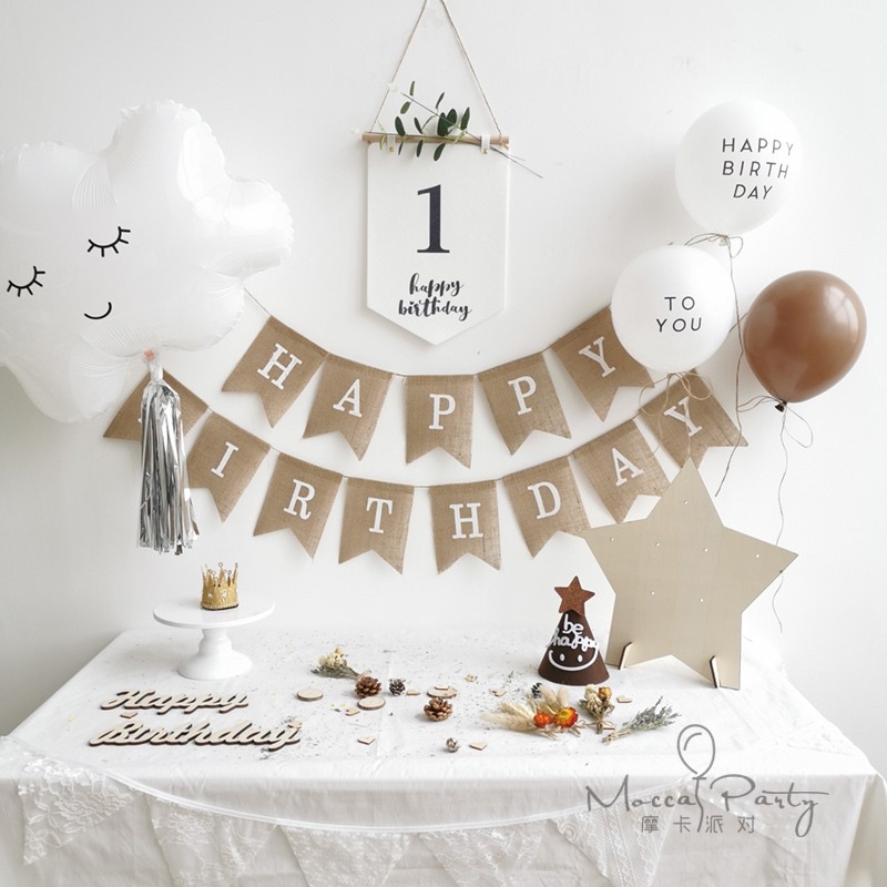 Bong Bóng Hình Đám Mây Dễ Thương Trang Trí Sinh Nhật - Yori Party