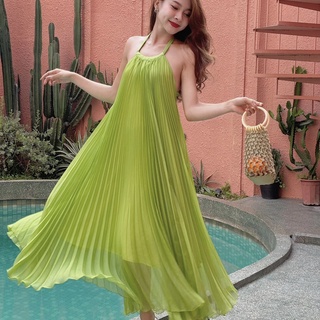 Đầm yếm dập ly Joven