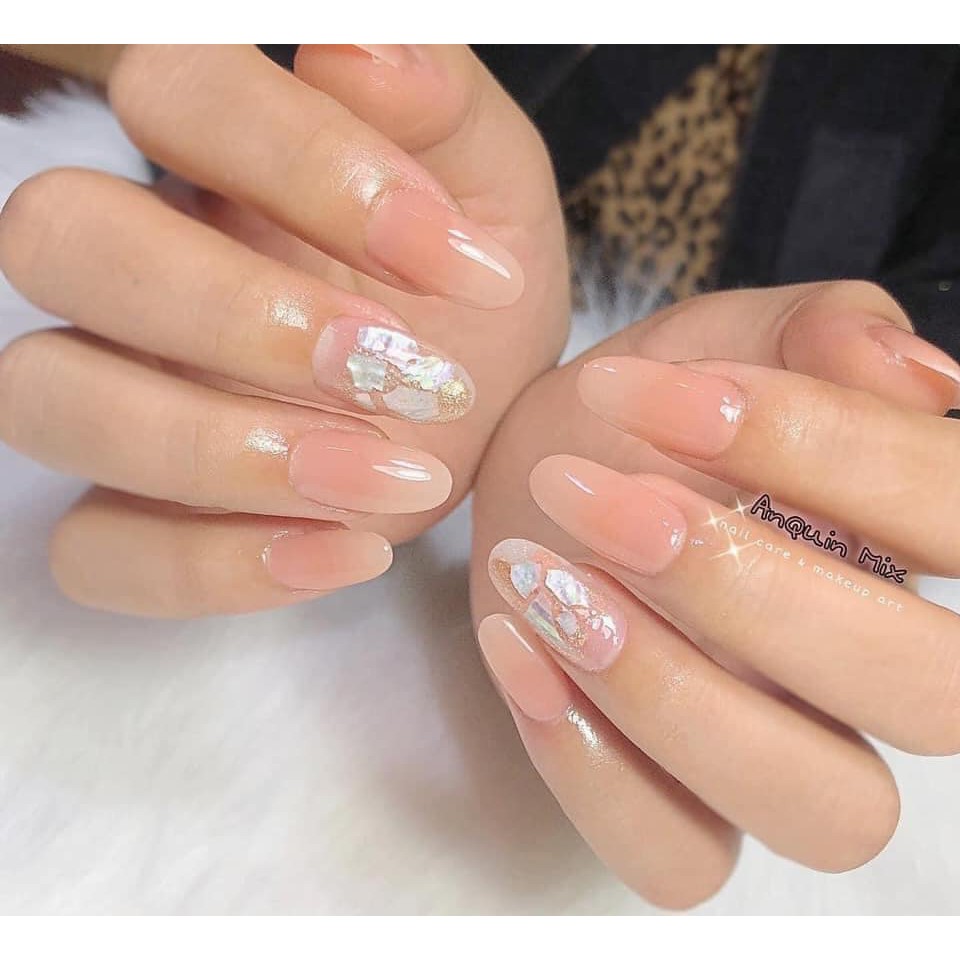 Xà cừ trắng túi phụ kiện nail trang trí nai - xà cừ ẩn THIÊN DI NAIL