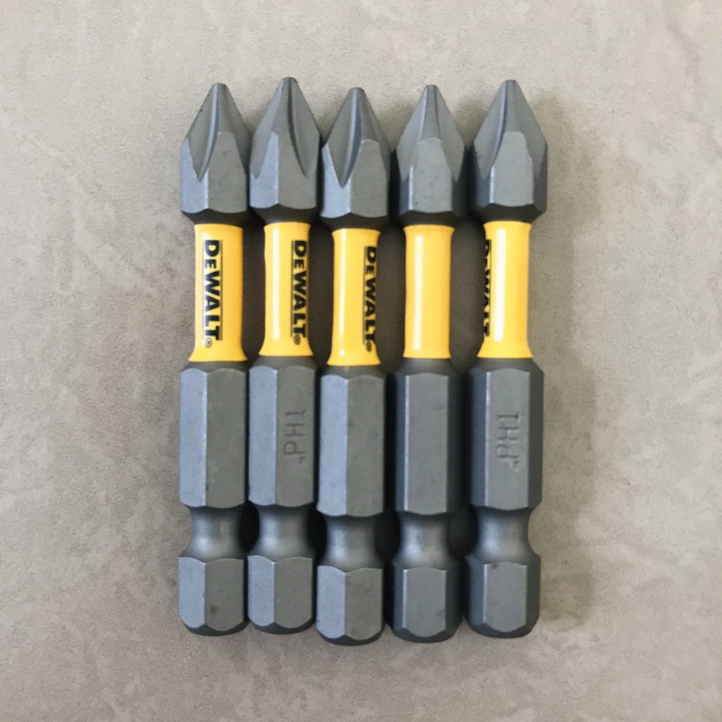 Bộ Mũi Vít DeWalt Chính Hãng USA 5 Mũi Ph1