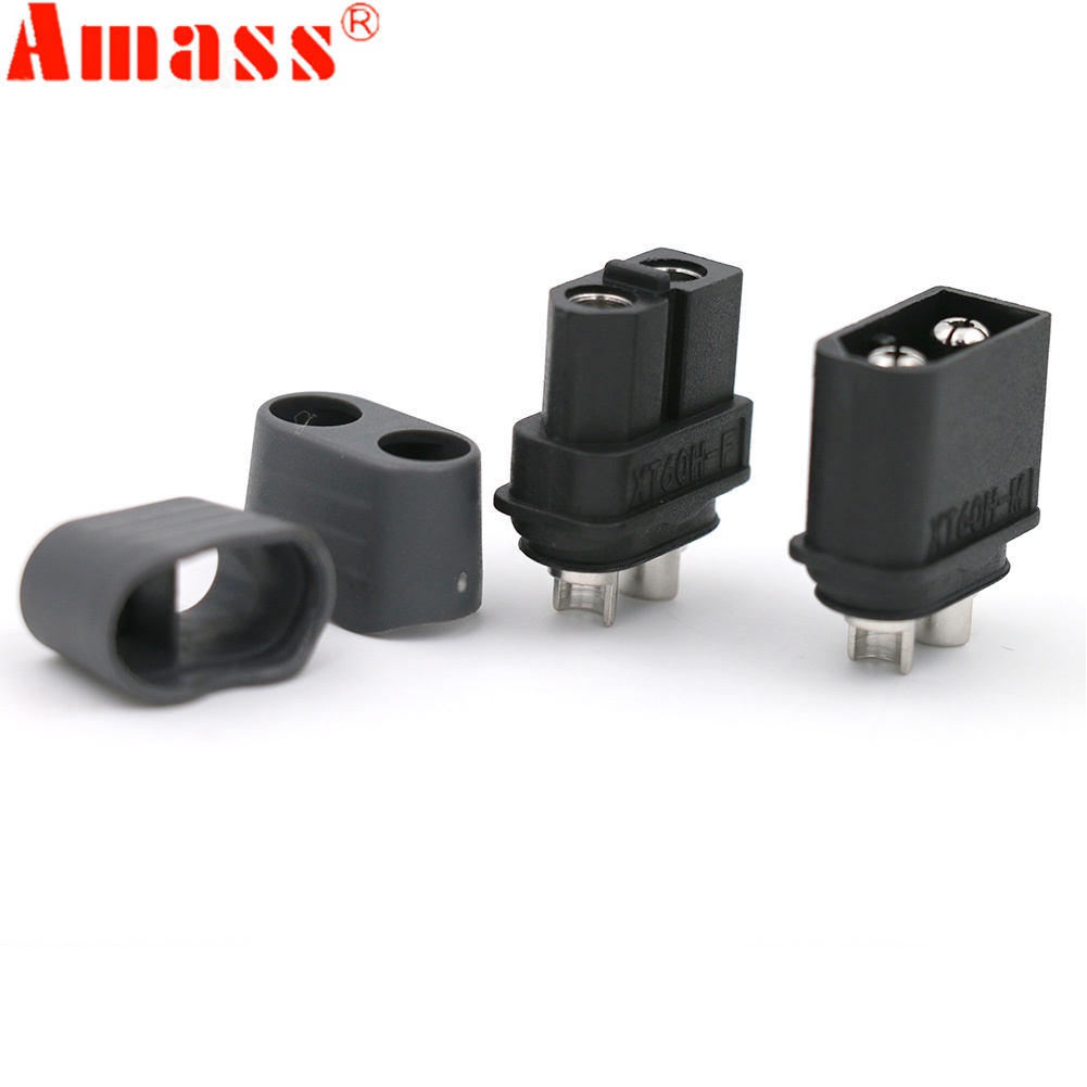 Set 10 Đầu Nối Phích Cắm XT60 + XT60H 5 Đầu Cắm 5 Ổ Cắm Chuyên Dụng Cho Pin Lipo RC / Tàu Thuyền / Ô Tô Điều Khiển Từ Xa
