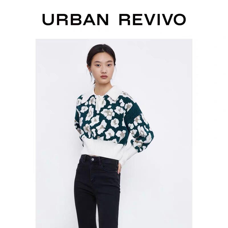 Áo len tuyết nhũ Urban Revivo