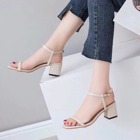 Giày sandal 5p quai bản mảnh