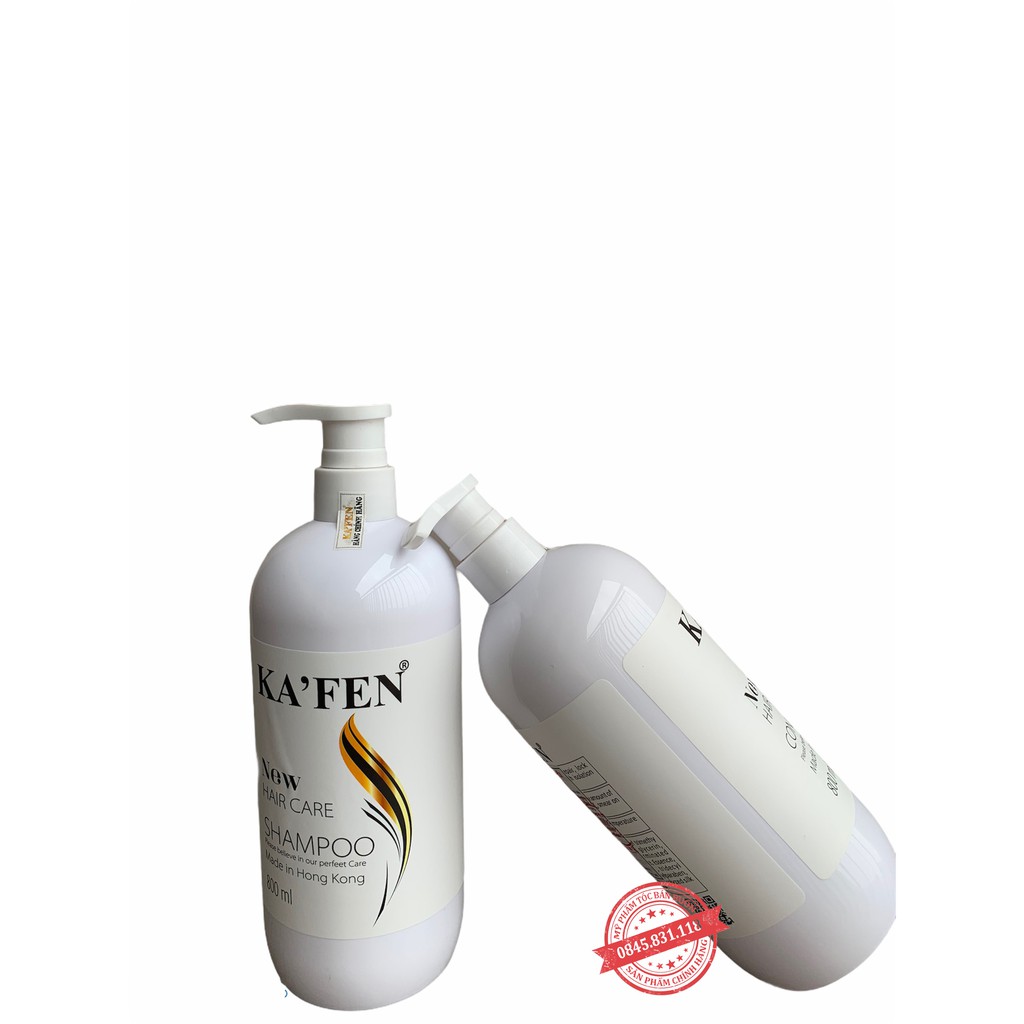 Cặp Dầu Gội Xả NEW KAFEN 800ml | Giảm Rụng Tóc,Phục Hồi Tóc Khô Xơ, Hư Tổn ⚜️Hàng Chính Hãng⚜️ CT08