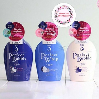 Sữa Tắm Senka Perfect Whip For Body 500ml Nhật Bản