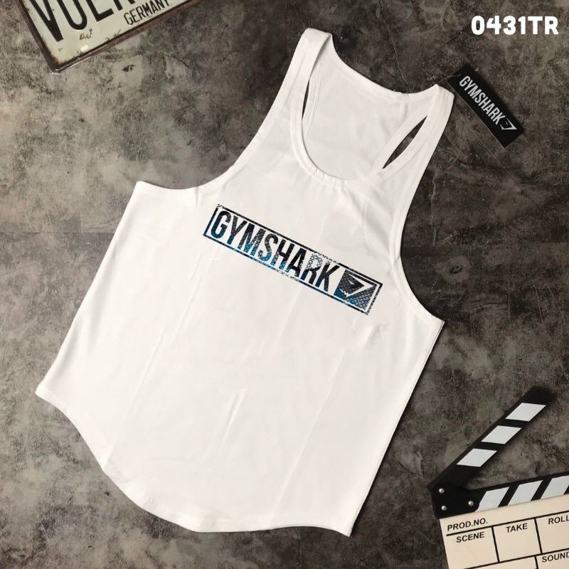 Áo tanktop nam tập gym ,áo 3 lỗ tập gym nam thun co giãn thấm hút mồ hôi