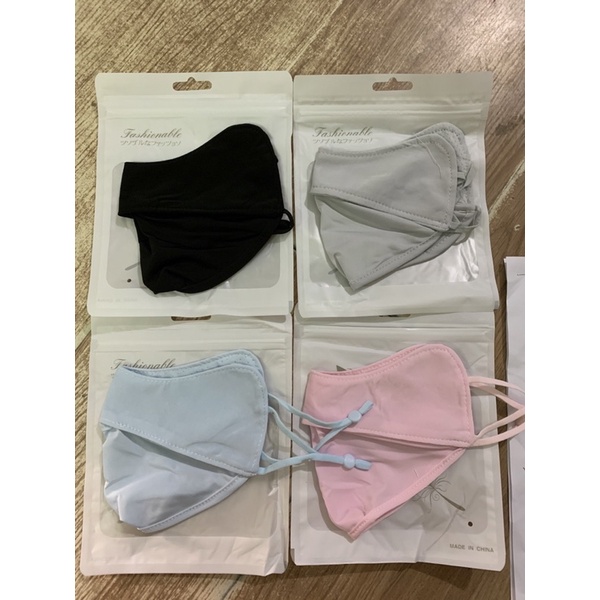 SET 5 KHẨU TRANG CHỐNG UV BẢN OMBRE CHO GÒ MÁ CAO CHỐNG NÁM MỚI