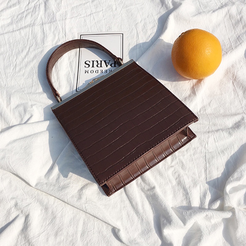 Túi Đeo Vai Hình Vuông Cỡ Nhỏ Phong Cách Hàn Quốc Thời Trang Cho Nữ