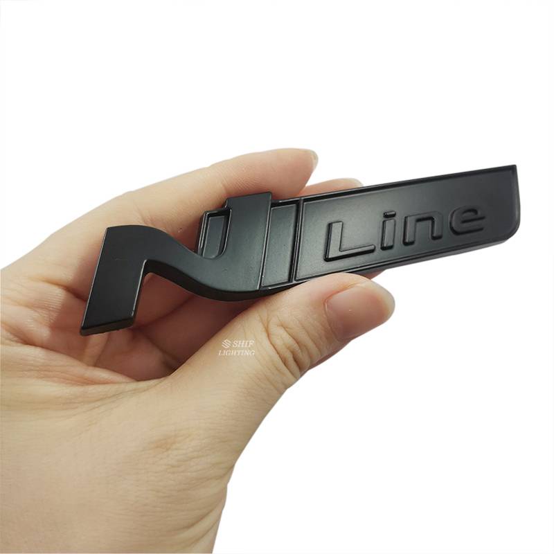 Nhãn dán họa tiết Nline N Line bằng chất liệu kim loại dùng để trang trí xe Hyundai