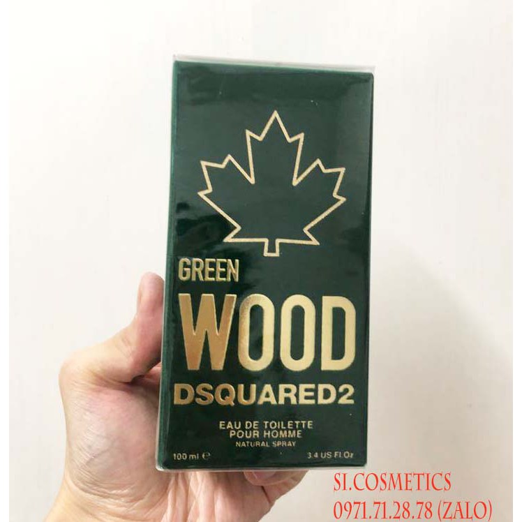 Nước Hoa Nam DSQUARED2 Green Wood 100ml