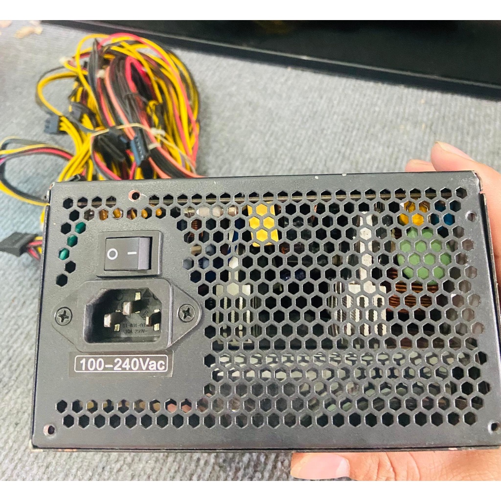 Nguồn đào bitcoin, ETH Kenweiipc 1300W 80Plus