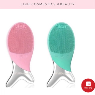 Máy rửa mặt con cá wellderma cleansing fish