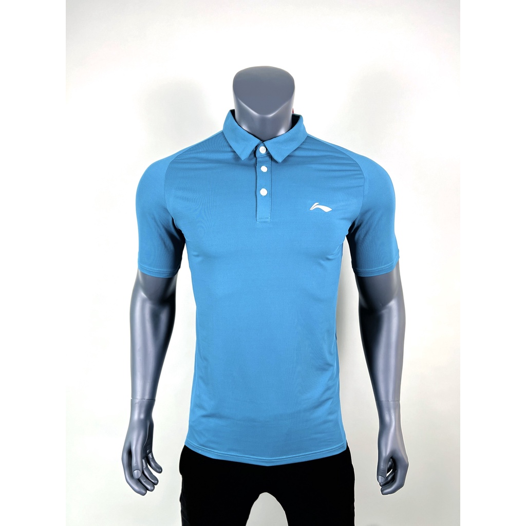 Áo polo nam CHÍNH HÃNG LINING APLR176, chất thun lạnh, thoáng khí, co giãn 4 chiều