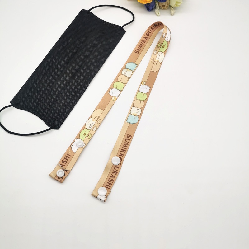 Y&amp;X Dây đeo khẩu trang cho bé, giữ khẩu trang chống thất lạc có hoạ tiết hoạt hình đáng yêu cho bé rất tiện dụng