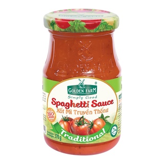 SPAGHETTI SAUCE XỐT MÌ Ý GOLDEN FARM 370G