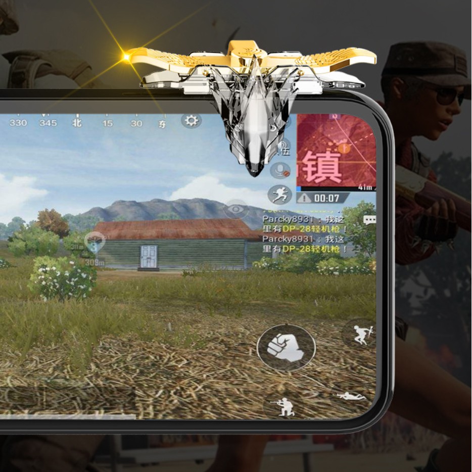 Set 2 nút bấm gắn rời hỗ trợ điều khiển chơi game trên điện thoại di động | BigBuy360 - bigbuy360.vn