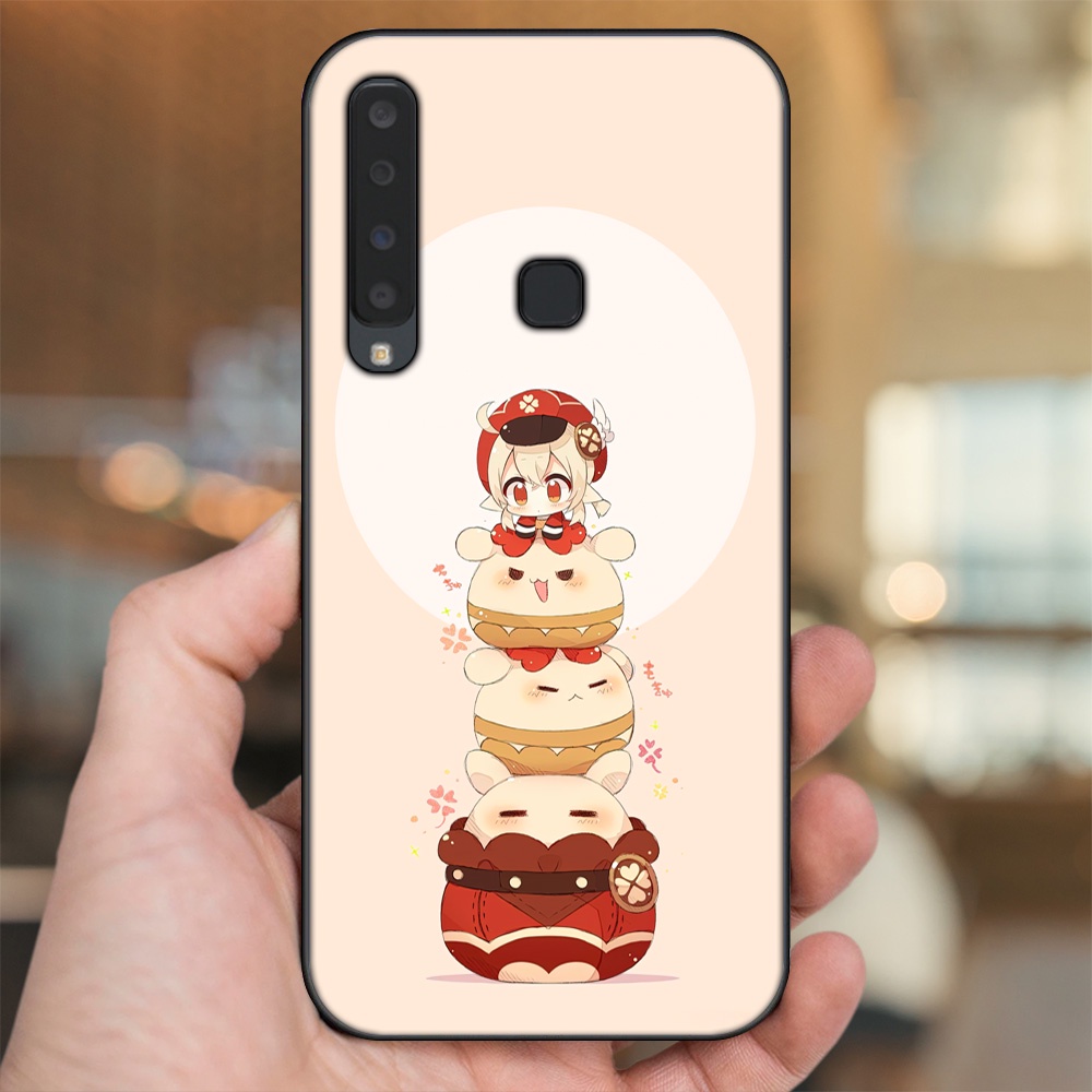 Ốp lưng Samsung A9 2018 viền đen in hình Klee Genshin Impact