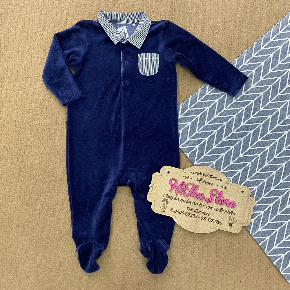 Sleepsuit 6m/ Body vớ NEXT cổ sơ mi cho bé trai