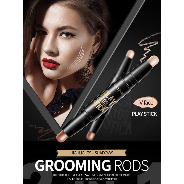 [Hàng mới về] Thỏi kem làm đẹp hai đầu đánh khối và bắt sáng an toàn hiệu quả | BigBuy360 - bigbuy360.vn