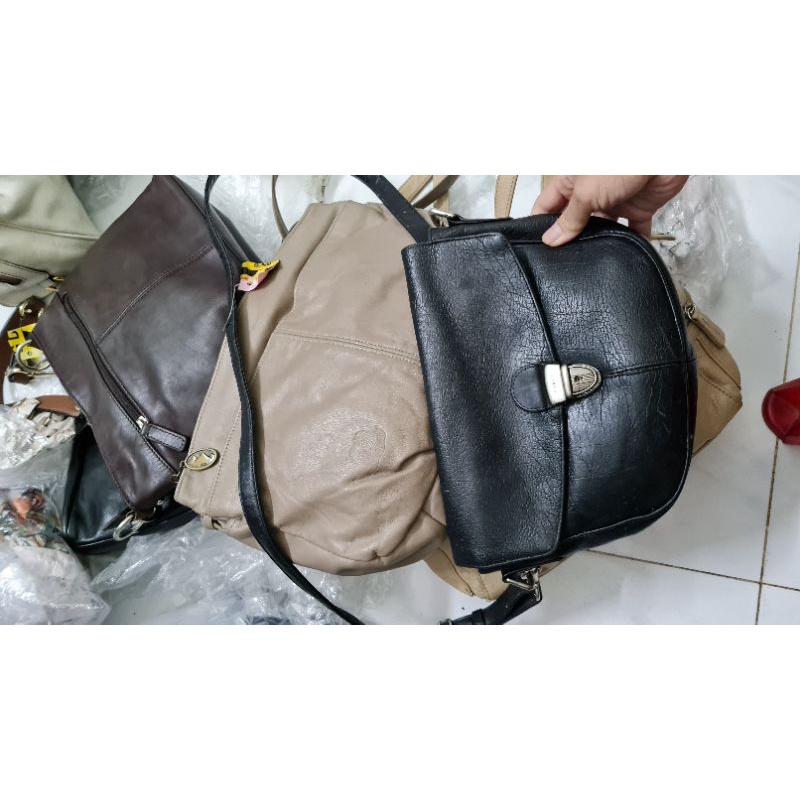 Túi si da thật chốt live