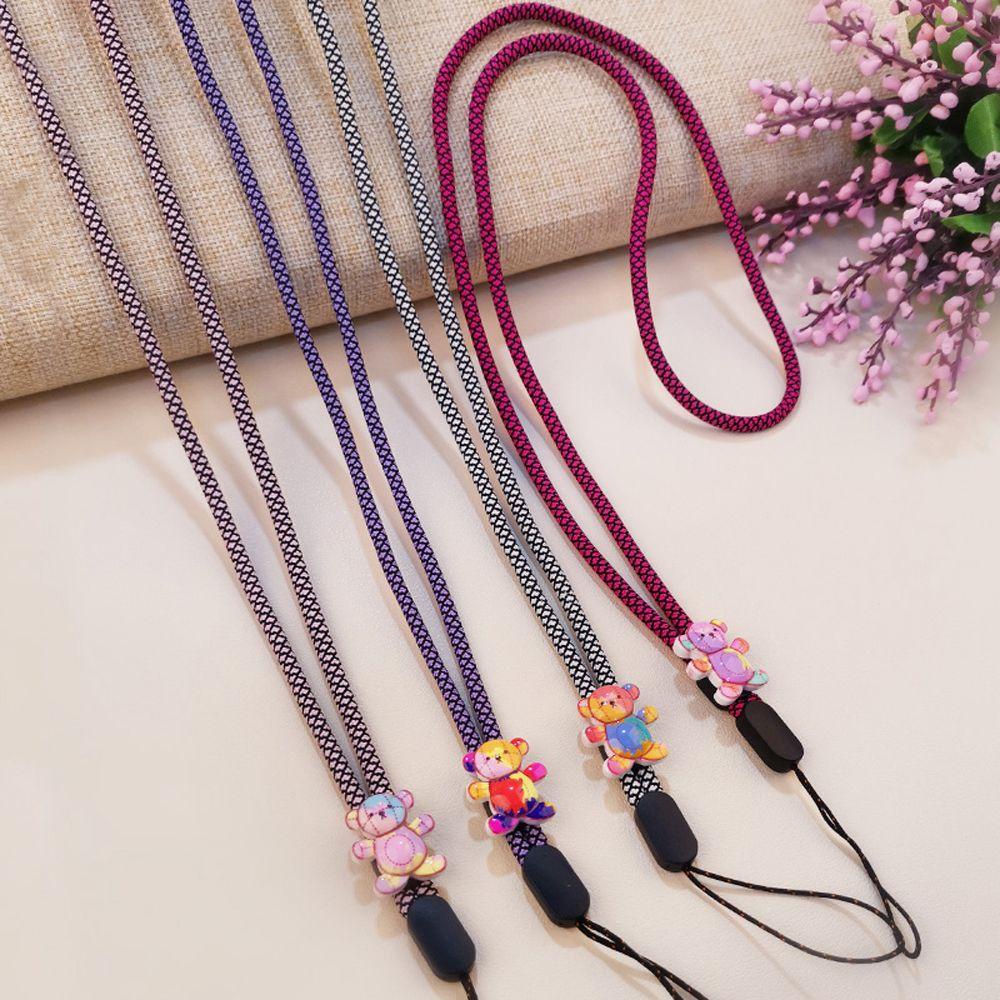 Dây Đeo Điện Thoại / Máy Ảnh Hình Gấu / Rồng Kiểu Retro Chống Thất Lạc