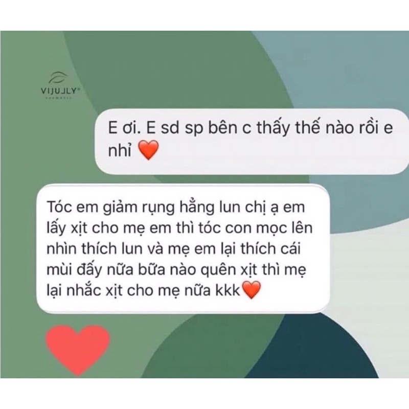 (𝑻𝑨̣̆𝑵𝑮 𝑪𝑶̣̂𝑻 𝑻𝑶́𝑪 𝑿𝑰𝑵𝑯) XỊT BƯỞI VIJULLY KÍCH MỌC TÓC, NGĂN NGỪA RỤNG VÀ THƯA HÓI TÓC | BigBuy360 - bigbuy360.vn