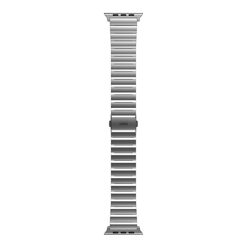 Dây Đeo Dành Cho Apple Watch Series 42/44/45 UNIQ Strova Steel Link Band chế tác từ thép 304 bền bỉ, cao cấp đẹp mắt