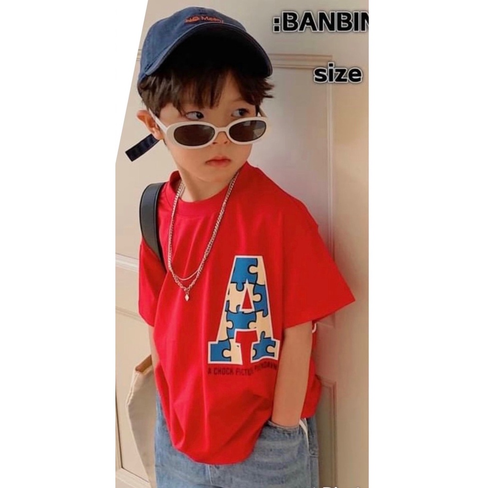 Lyvyshop -  Áo thun cộc tay bé trai, bé gái siêu dễ thương từ 09-28kg